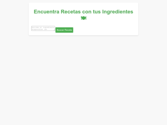PlataformaRecetas screenshot