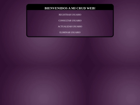 CRUD_RECUPERAR screenshot
