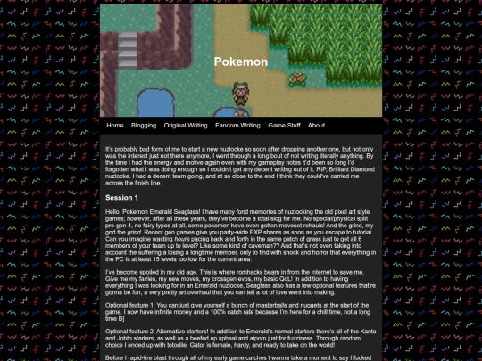 Games/Pokemon.html/SGnuzlocke screenshot