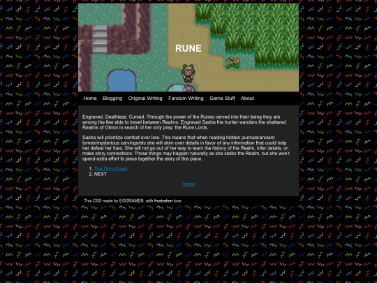 Games/RUNE.html/Sasha.html/Home screenshot