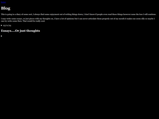blog screenshot
