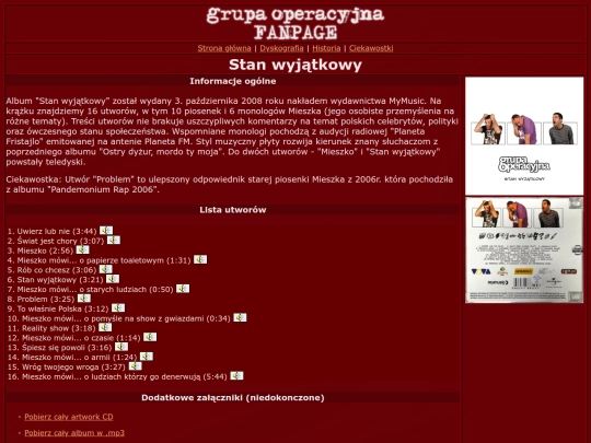 albumy/stanwyjatkowy screenshot