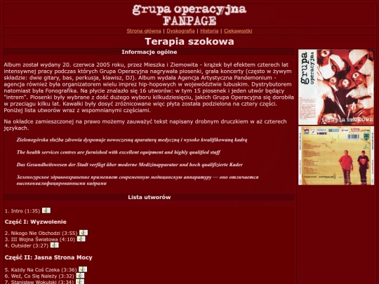 albumy/terapiaszokowa screenshot