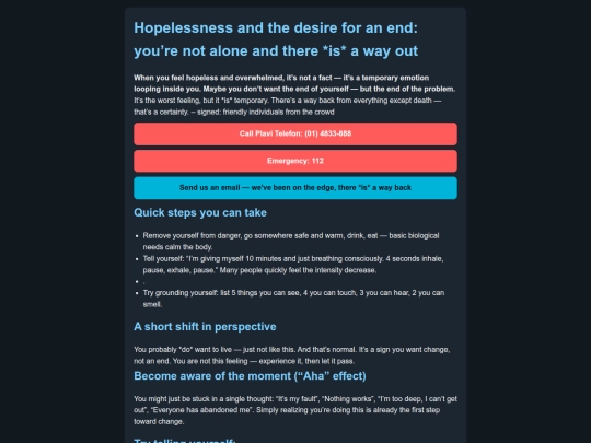 support_page screenshot