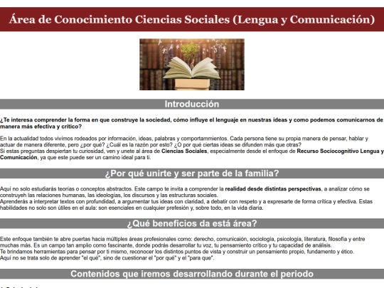 Proyecto HTML/Área de Conocimiento Ciencias Sociales2 screenshot
