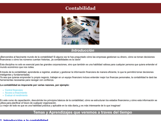 Proyecto HTML/contabilidad screenshot