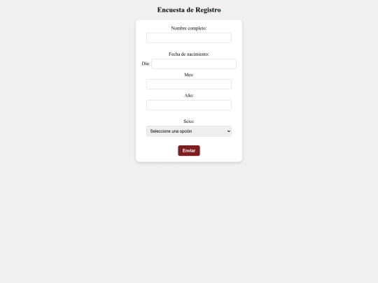 Proyecto HTML/nuevo ingreso screenshot