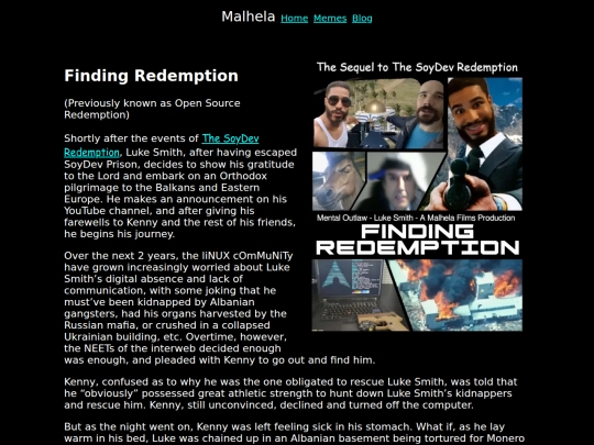 memes/finding-redemption screenshot