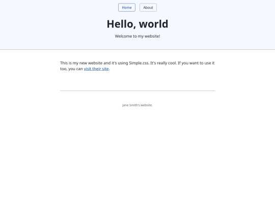 test screenshot