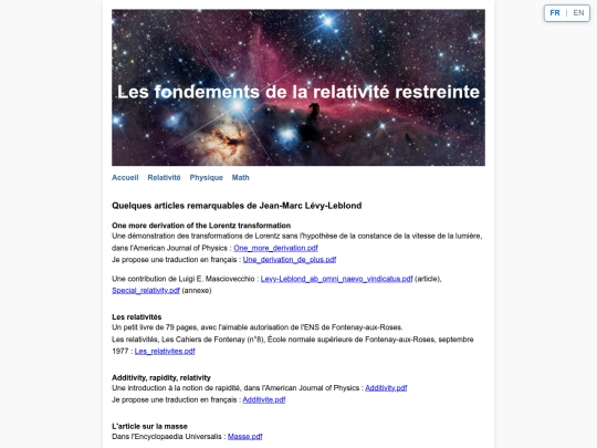 relativite screenshot