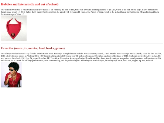 Aboutme screenshot