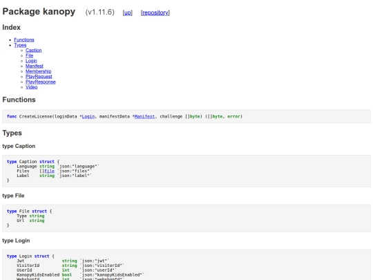 rosso/kanopy screenshot
