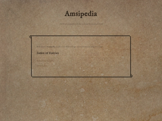 amsipedia screenshot