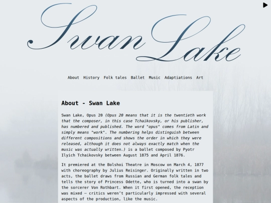 swanlake screenshot