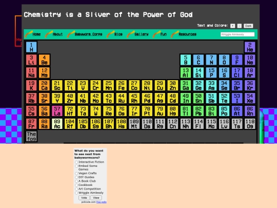 chemistry screenshot