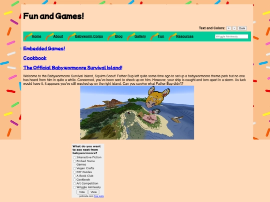 games screenshot