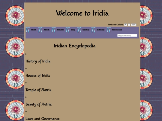 iridianencyclopedia screenshot