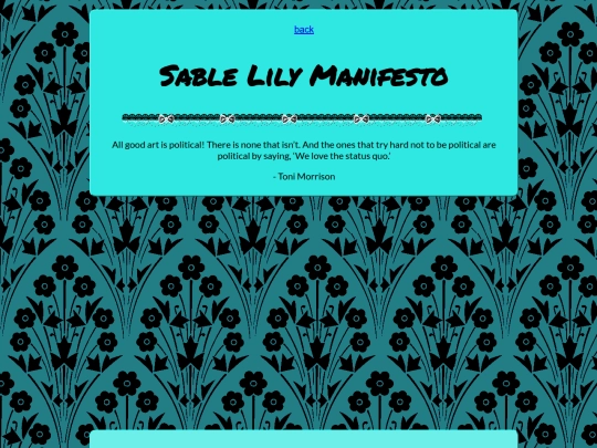 sablelilymanifesto screenshot