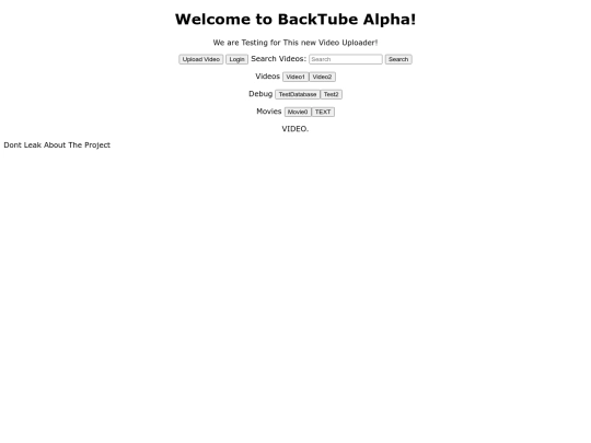 BackTube screenshot