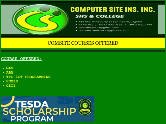 Course screenshot