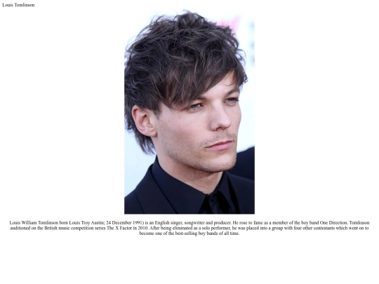 LouisTomlinson screenshot