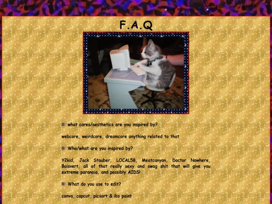 faq screenshot