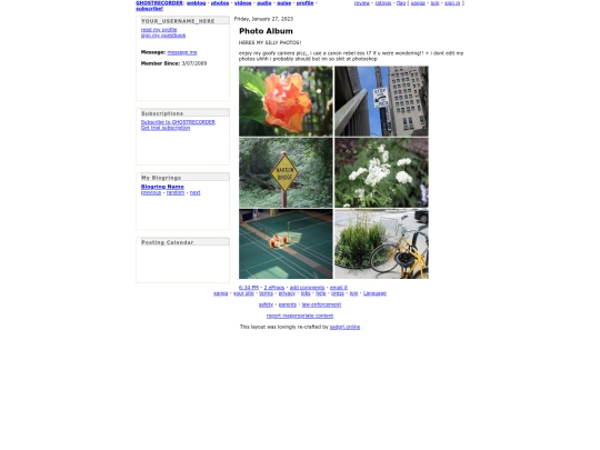 photoalbum screenshot