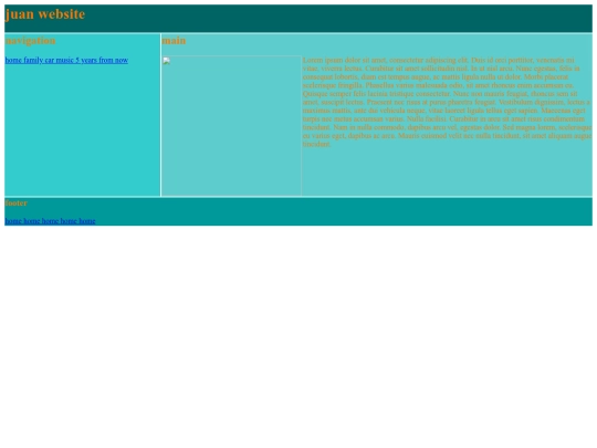 web layout/juan's weblayout  screenshot