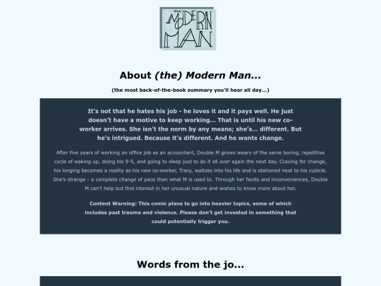 pages/about screenshot