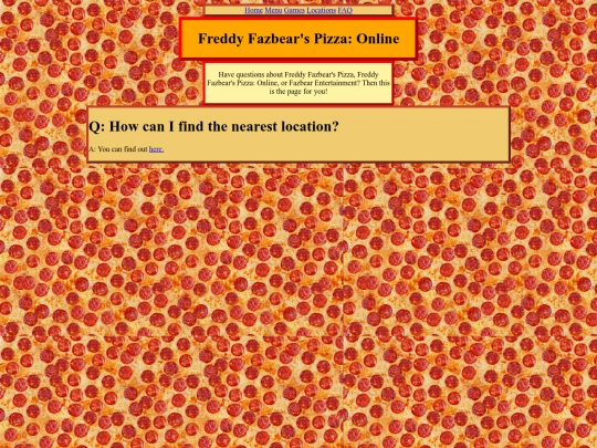 faq screenshot