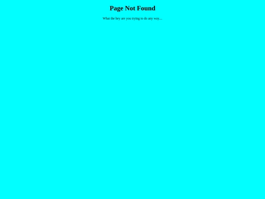 not_found screenshot