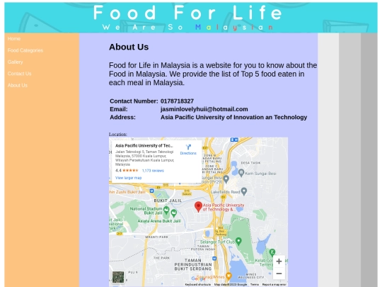 AboutUs screenshot