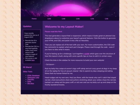 test screenshot