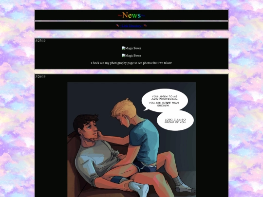 scroll menu/NEWS screenshot