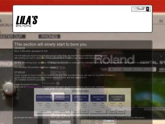 blog screenshot