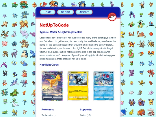 decks/NotUpToCode screenshot