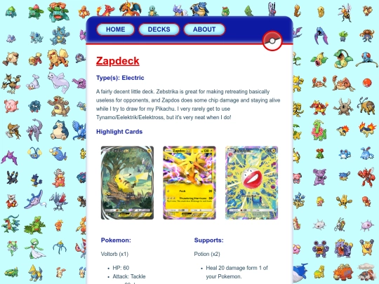 decks/Zapdeck screenshot
