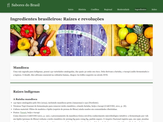 ingredientes screenshot
