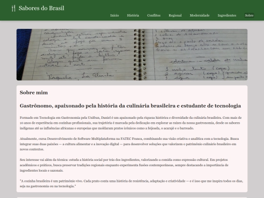 sobre screenshot