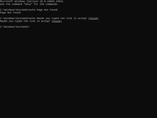 not_found screenshot