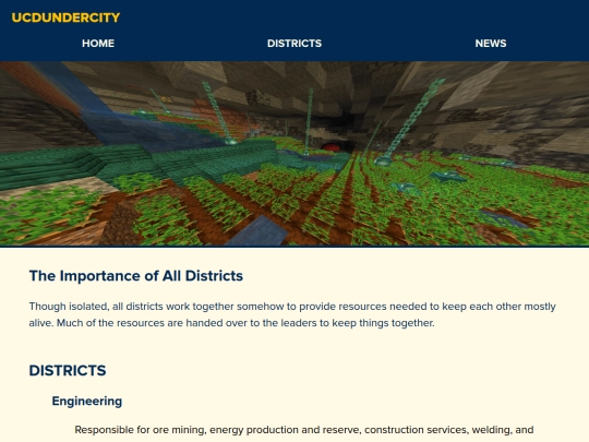 districts screenshot