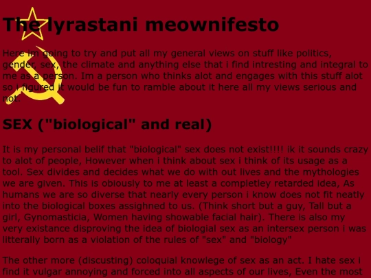 Meownifesto screenshot