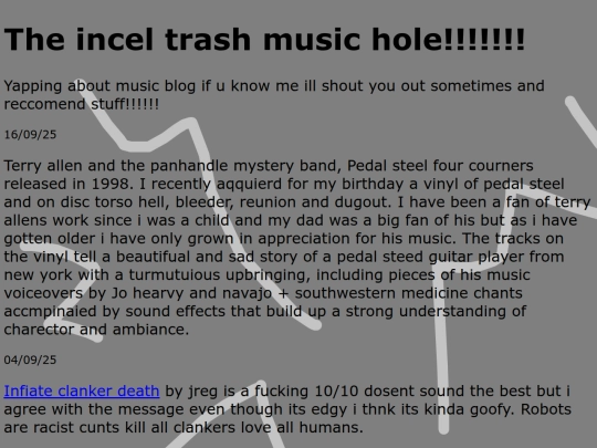Music screenshot