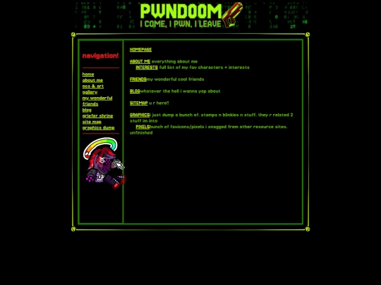 sitemap screenshot
