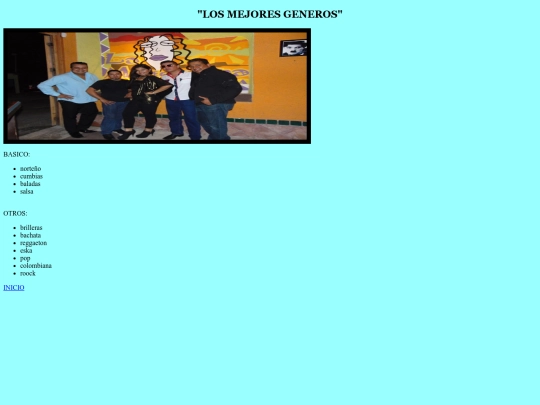 mi sitio/genero screenshot