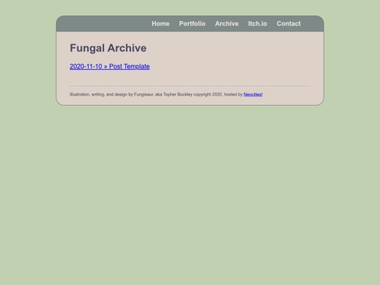 archive screenshot