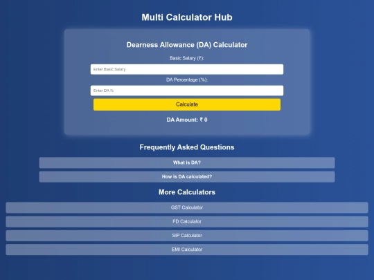 da-calculator screenshot