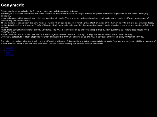 Ganymede screenshot