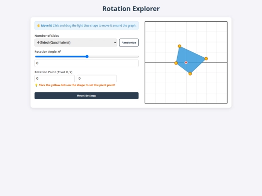 GeometrySite/RotationApp screenshot