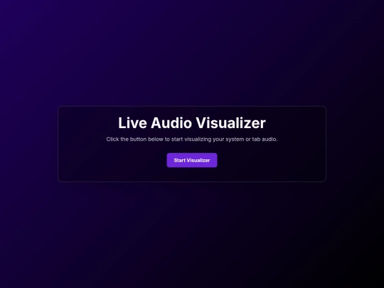Test/musicvisual screenshot